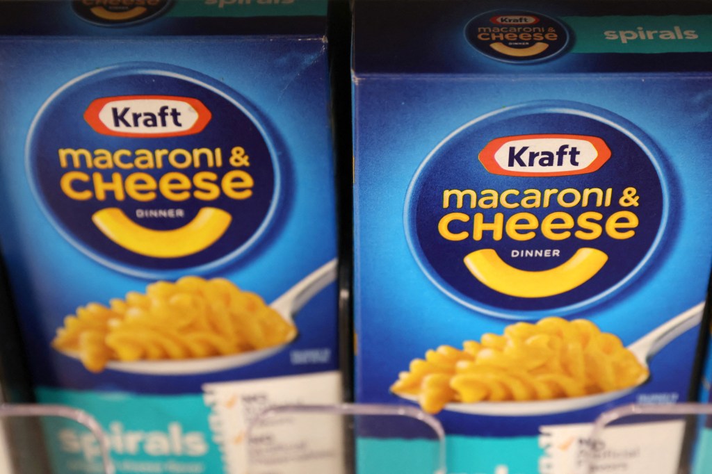 Kraft Macaroni and Cheese Package