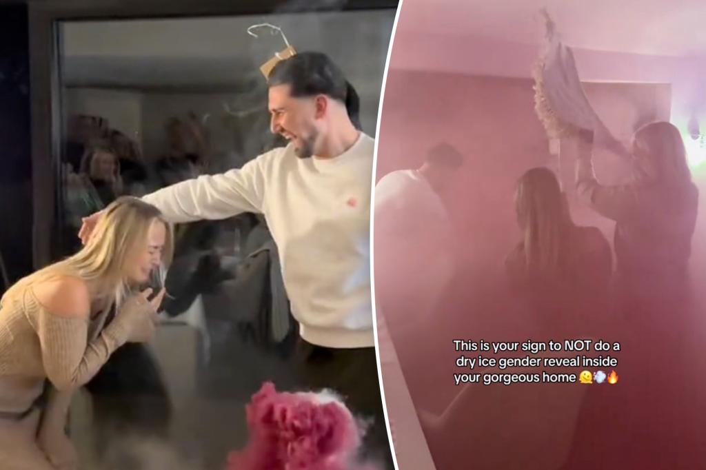 Eyet another gender reveals stunt moves into horror and confusion: 'Oh, st! Oh, no! '
