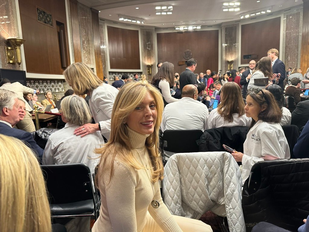 Marla Maples showed support for Make America Healthy (Maha).