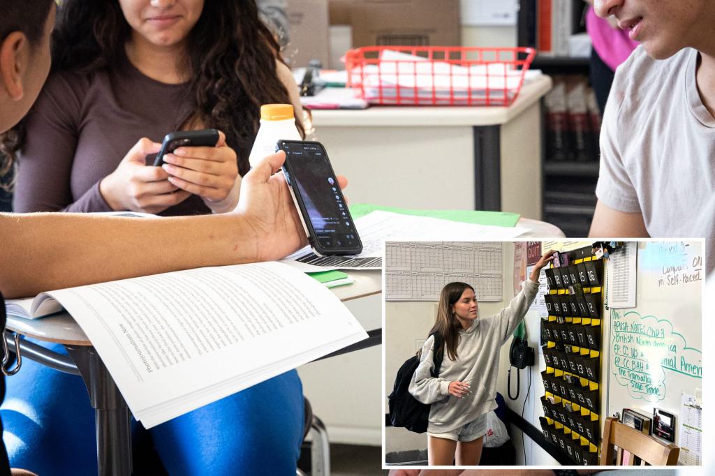 Most Americans support phone ban in schools