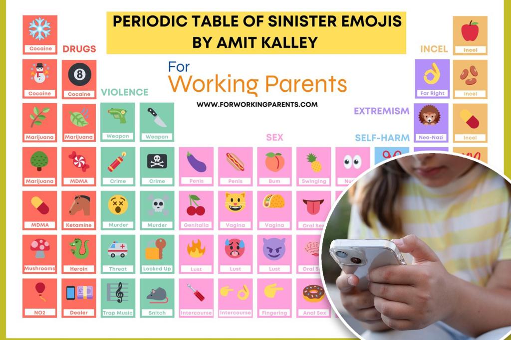 Understanding 'Sinister' after Emojis - Here's how children are using code to send text for drugs and Incels: 'Dangerous for our children'