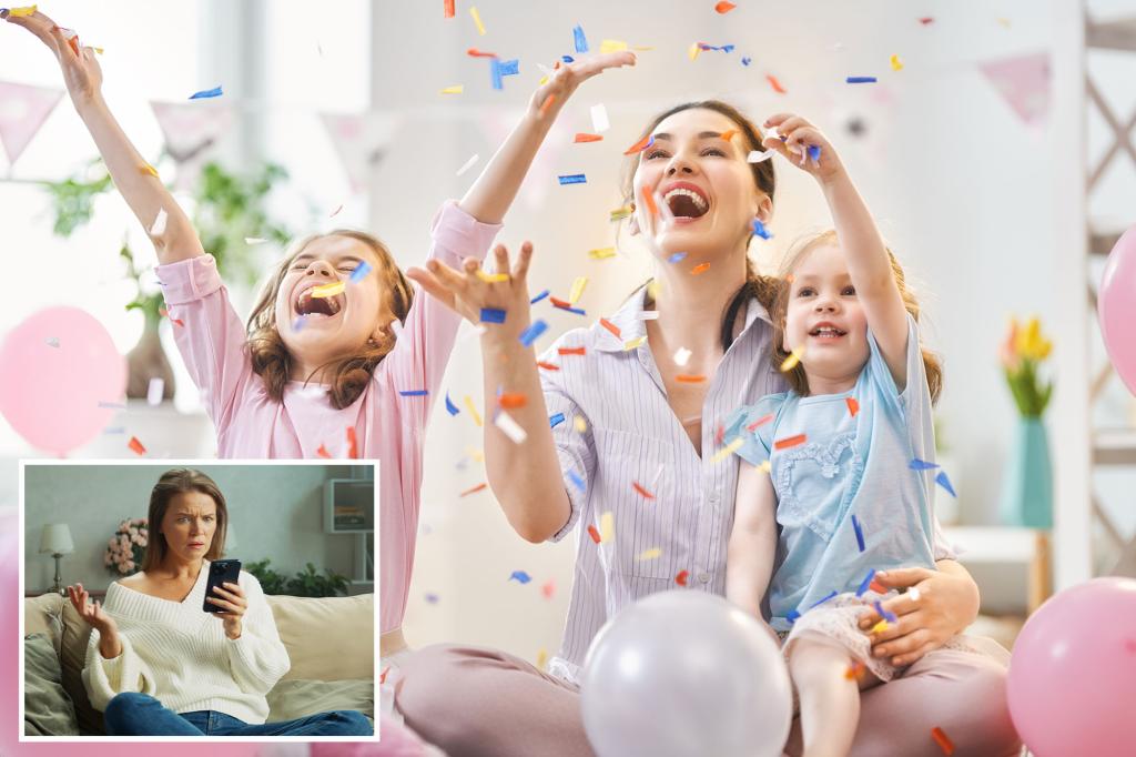 Mom asked this to attend a child's birthday party