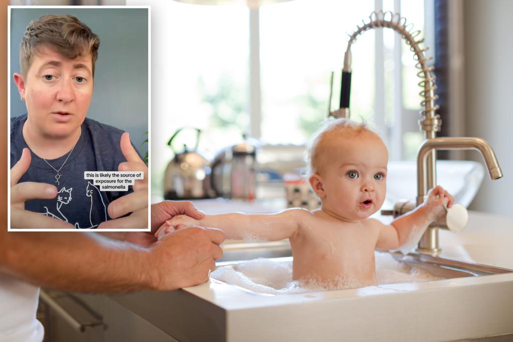 'You need to stop bathing newborns in the kitchen sink'