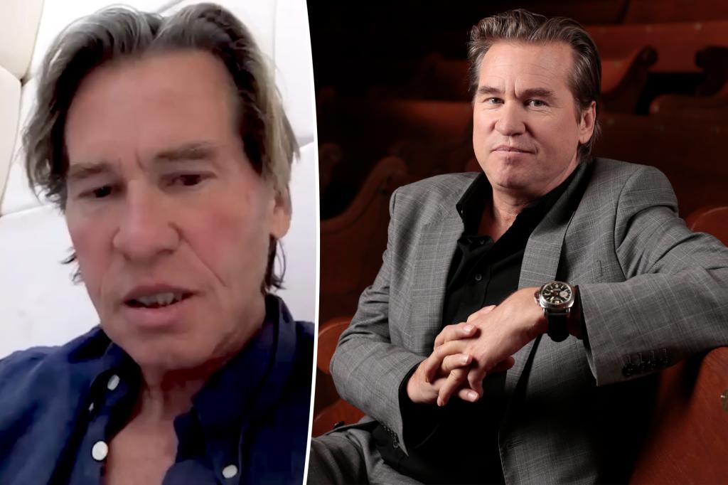 Val kilmer quotas for the battle of cancer in the throat before death