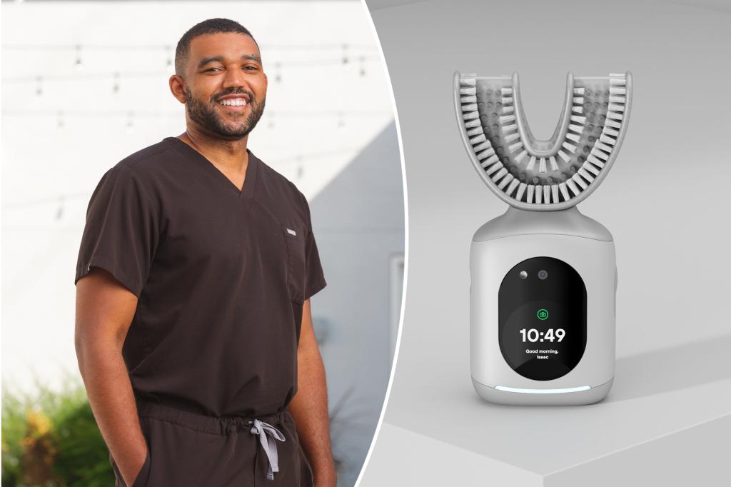 Smartbrush pheno brings teeth all right away, detects tooth problems
