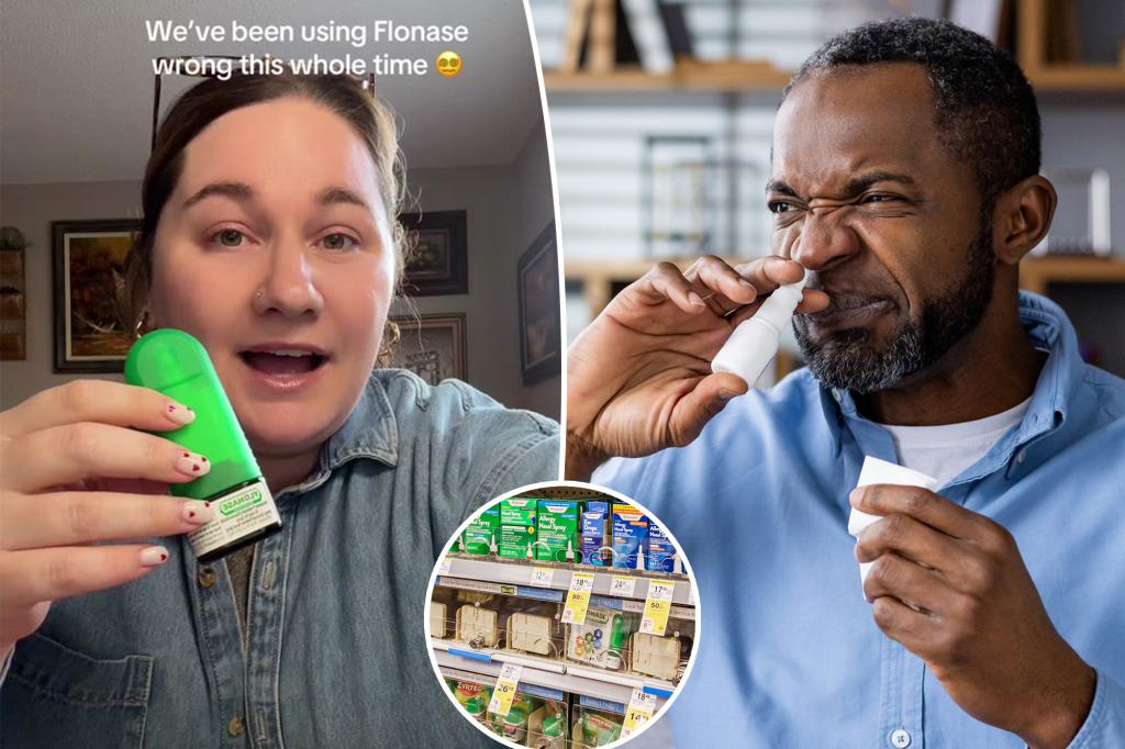 2 big mistakes that many people make when using nasal spray