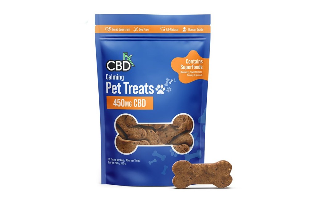 A bag of pet treatments