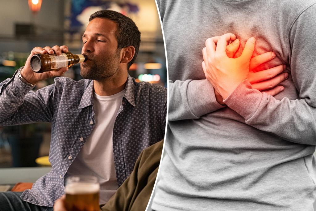 Man's mistake after drinking leads to acute heart failure