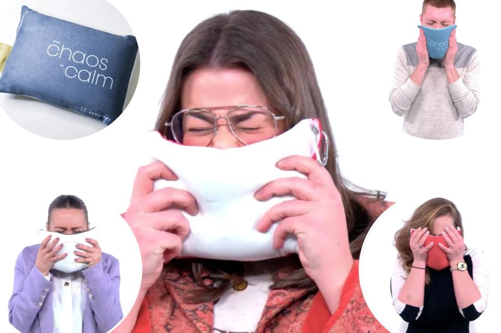 This pillow is created to scream - does it relieve stress?