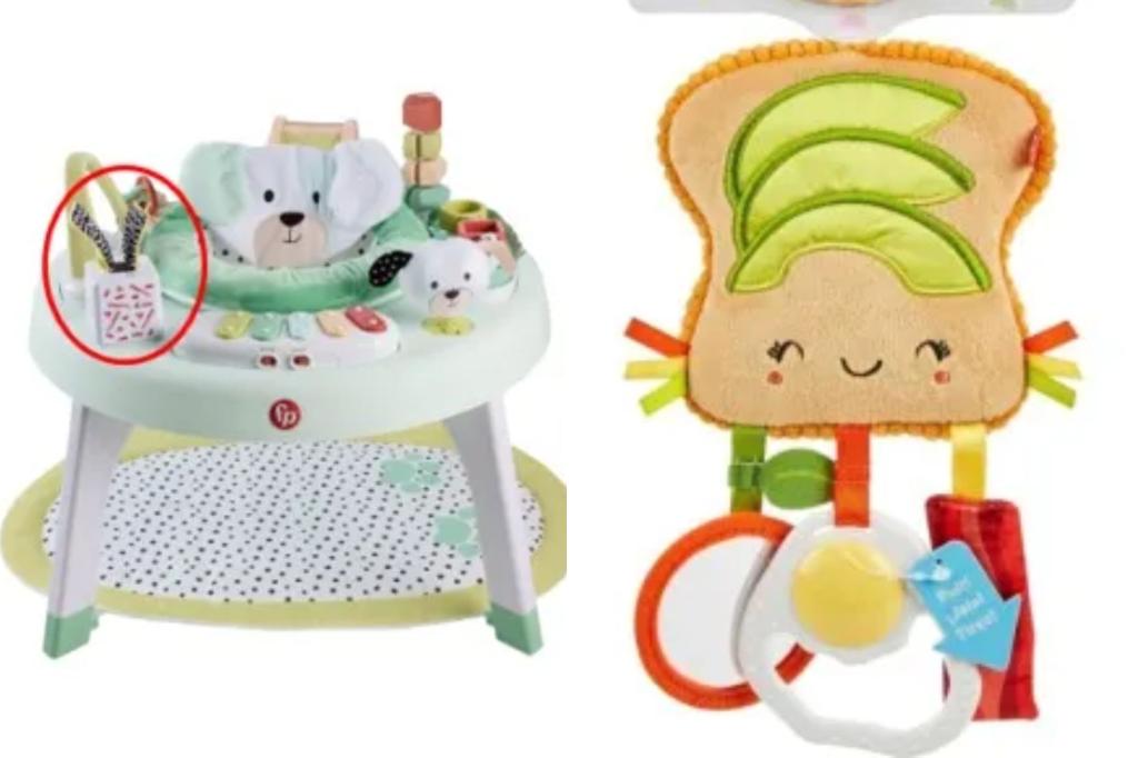 Fisher-Price remembers the baby's popular toys because of the frightening risk of drowning