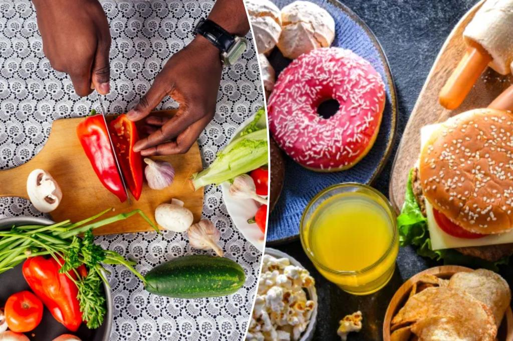 Crossing to a western diet shakes troops of tanzanian men