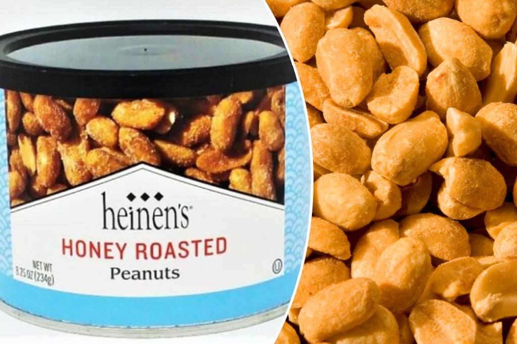 Peanuts scattered in 2 countries remembered after customer experience allergic reaction: FDA