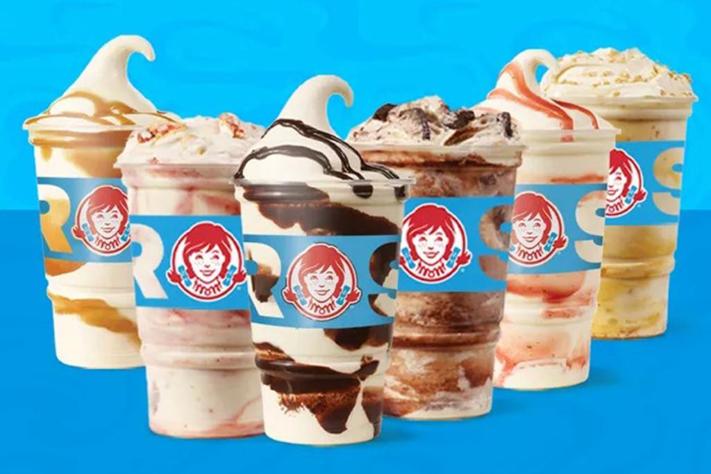 Wendy's confirms cold whirlpools and fusshes - as well as when you get them
